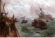 unknow artist Seascape, boats, ships and warships. 02 Spain oil painting reproduction